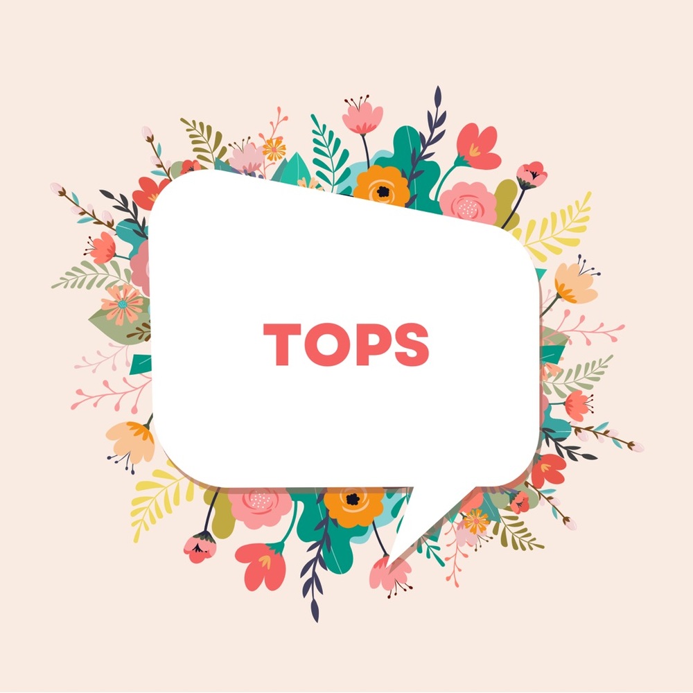 Please check out the tops in my closet!